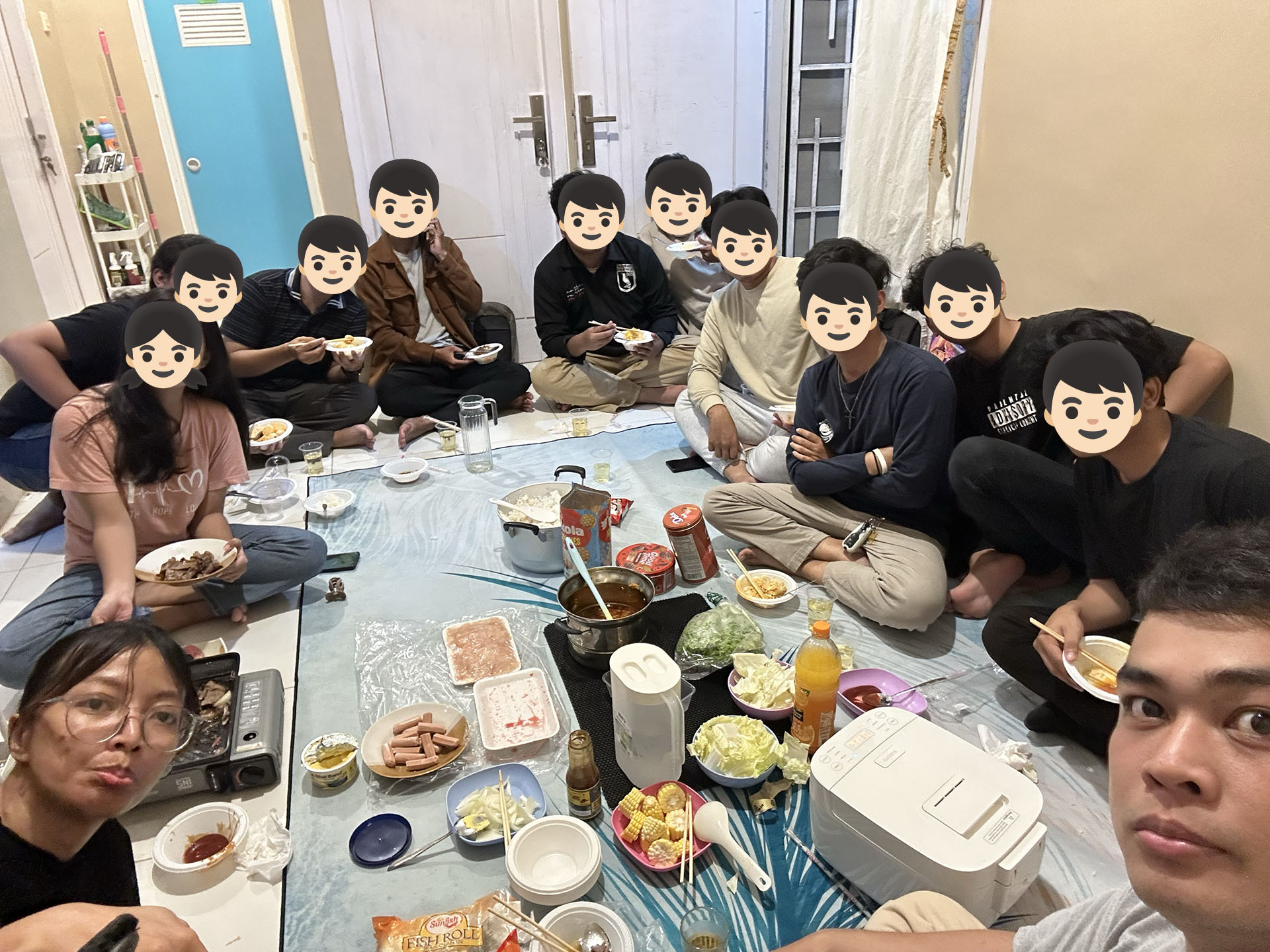 Home gathering with PMK committee - 2